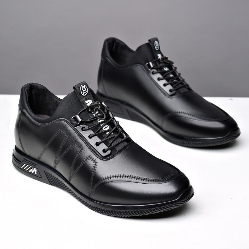 Soft Bottom Casual Youth Dating Leather Shoes