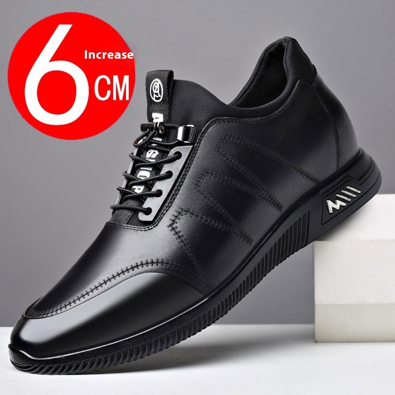 Soft Bottom Casual Youth Dating Leather Shoes