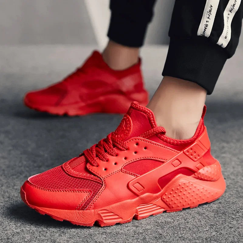 Men Fashion Sneakers Casual Sport Tennis Shoes Light Breathable Mesh Unisex Gym Jogging Training Shoes Plus Size Women Trainers