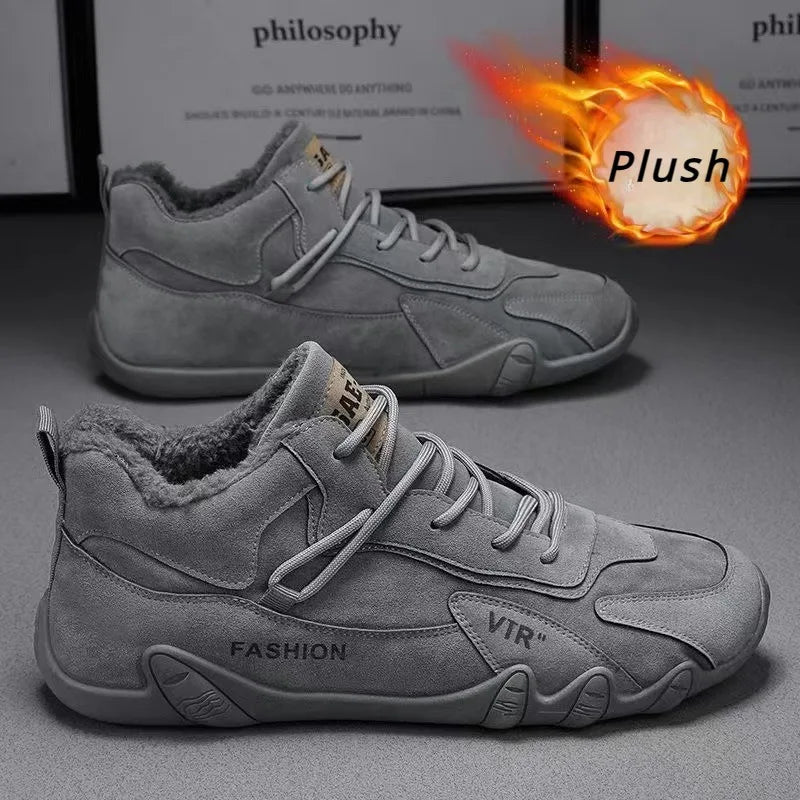 Men Shoes Casual Shoes Ankle Boots Designer Fashion Loafers Non-slip Breathable Sneakers Lace Up Shoes For Men Tenis Masculinos