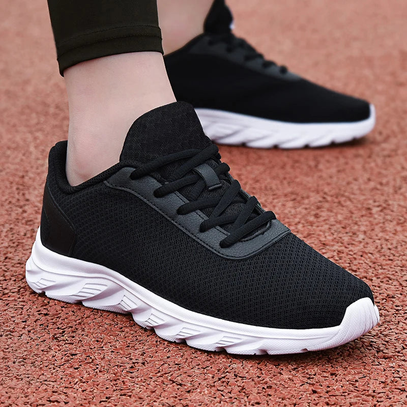 Original Men Running Walking Mesh Shoes Fashion Casual Sneakers Outdoor Breathable Athletic Gym Lightweight Men Tennis Footwear