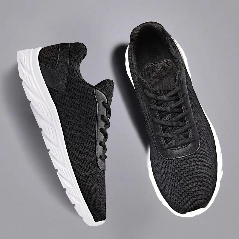 Original Men Running Walking Mesh Shoes Fashion Casual Sneakers Outdoor Breathable Athletic Gym Lightweight Men Tennis Footwear