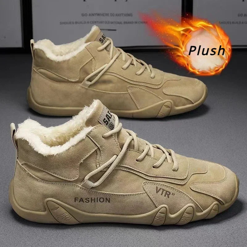 Men Shoes Casual Shoes Ankle Boots Designer Fashion Loafers Non-slip Breathable Sneakers Lace Up Shoes For Men Tenis Masculinos